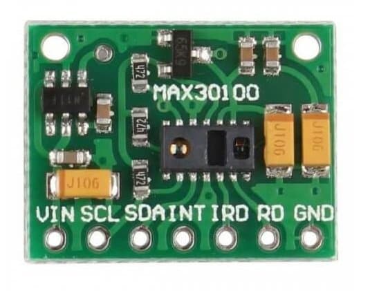 MAX30100 Pulse oximeter and heart rate sensor